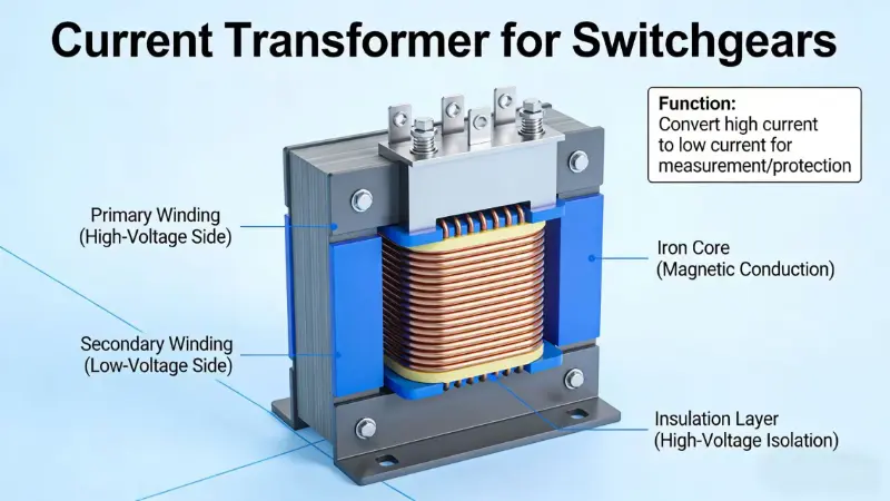 Quid est Current Transformer pro Switchgears?