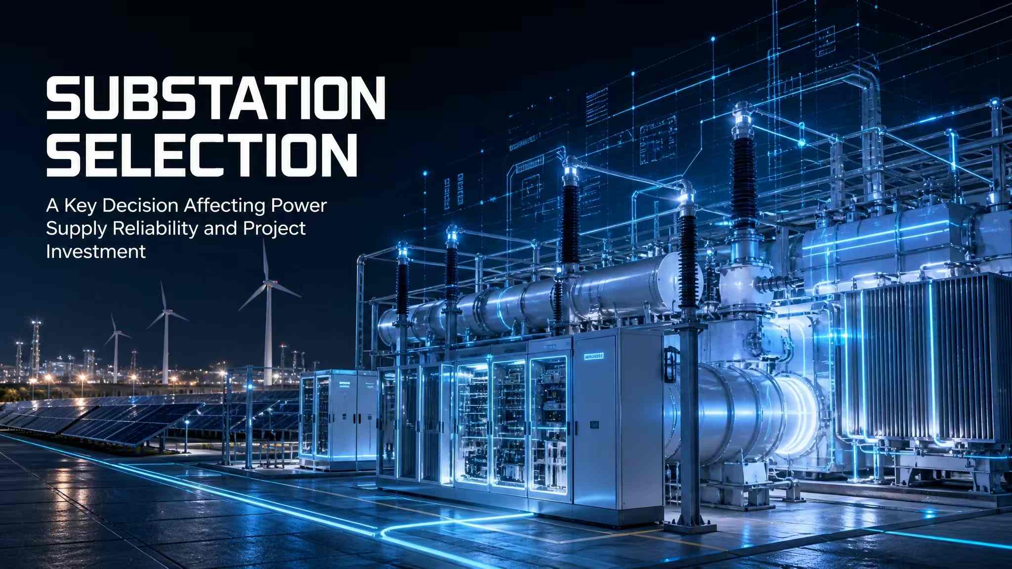 Substation Electio: A Key Decision Afficiens Power Reliability et Project elit