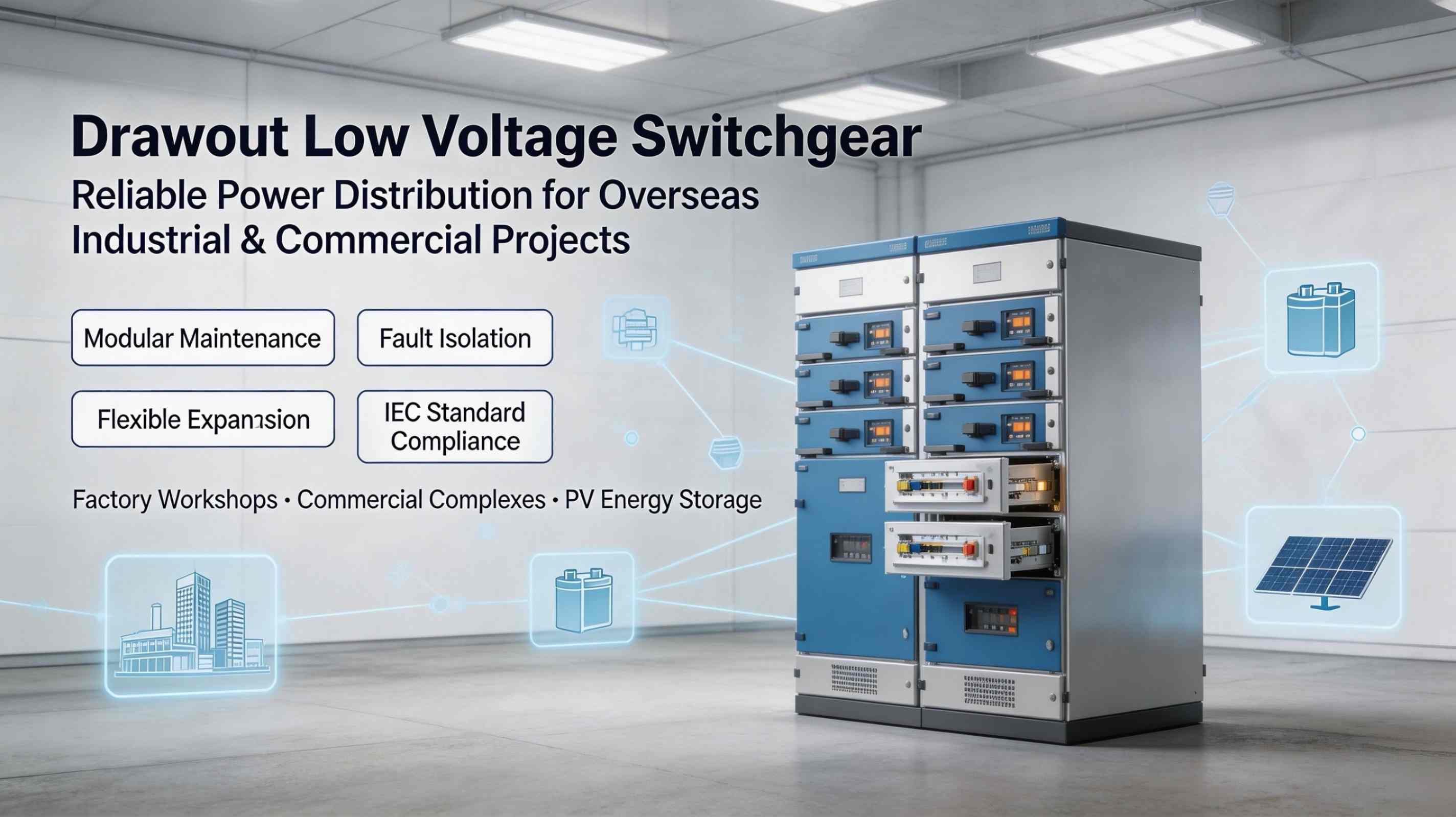 Humilis intentione Switchgear hauri-e: De electione practica pro Reducitur Sustentationem & Securus Expansion in Transmarinis Industrial & Commercial Projects
