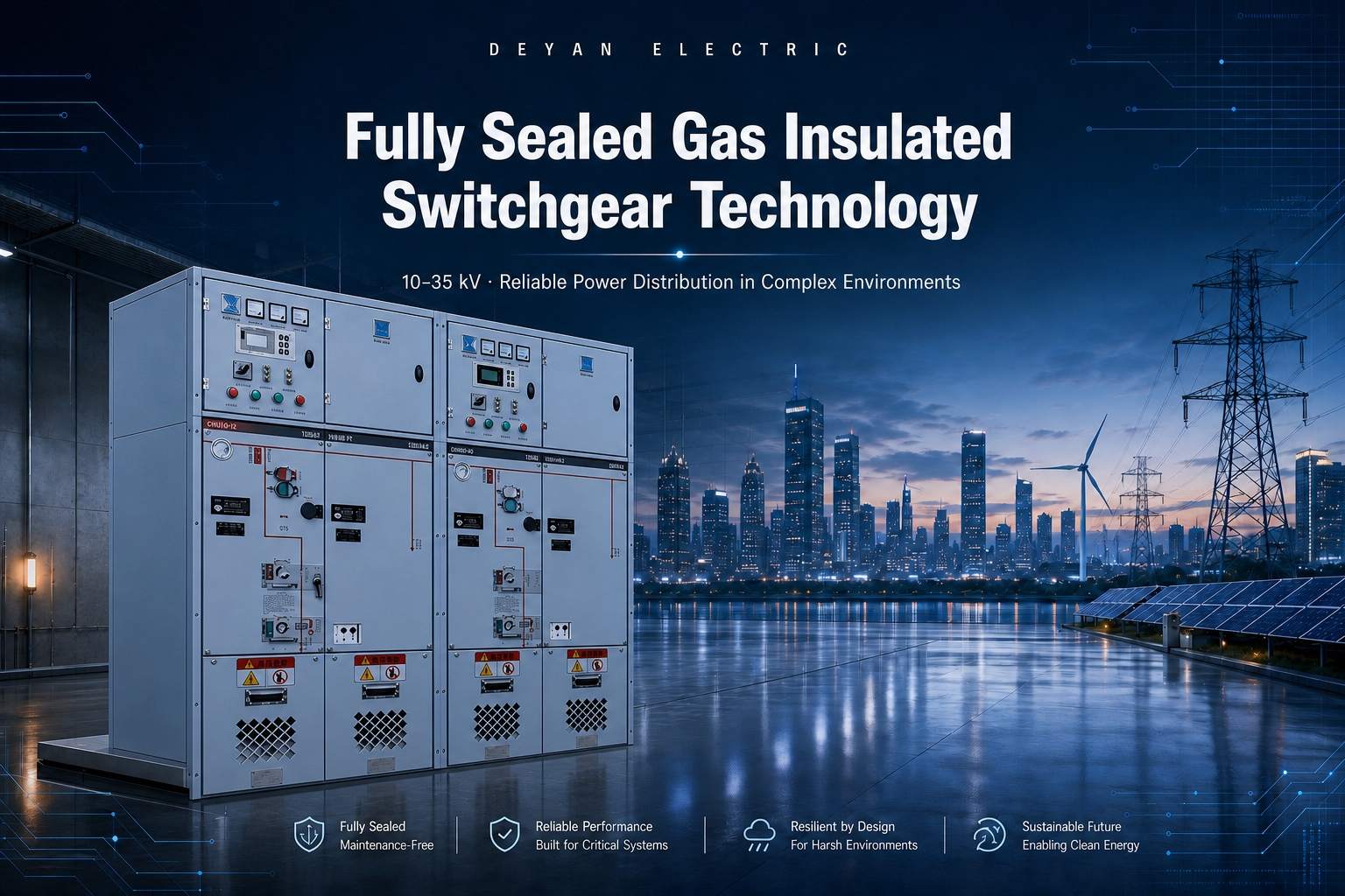 Plene signatus Gas Insulated Switchgear Technology Empowering certa potentia distributio in complexu ambitus