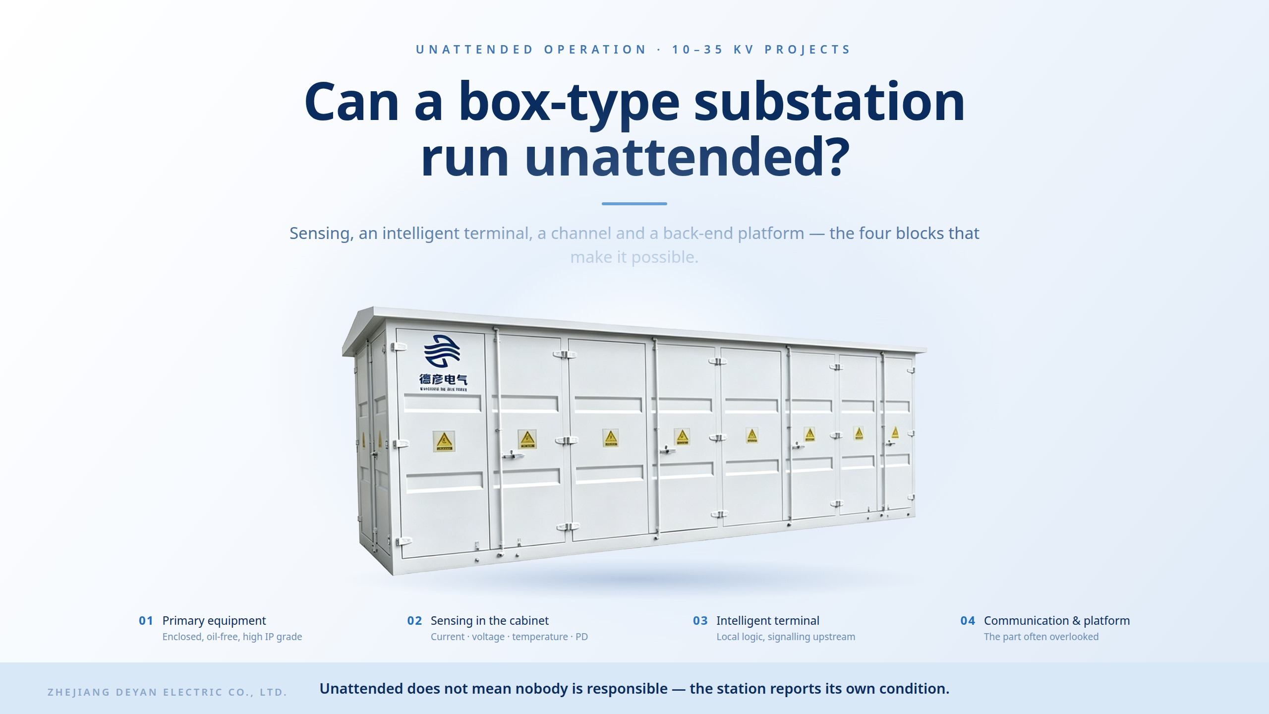 Potest a Box-Type Substation Curre Unattended?