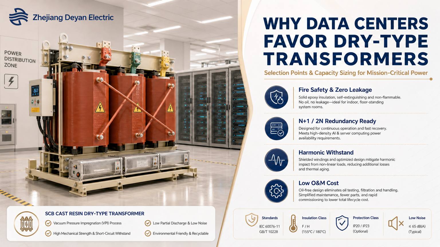 Cur Data Centra Fave Dry-Type Transformers?