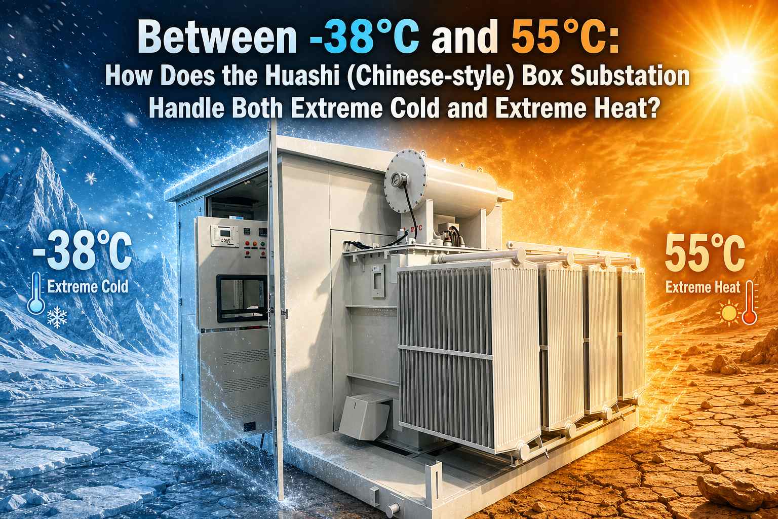 Inter -38°C et 55°C: Quomodo Huashi (Chinese-style) Substantia Box?